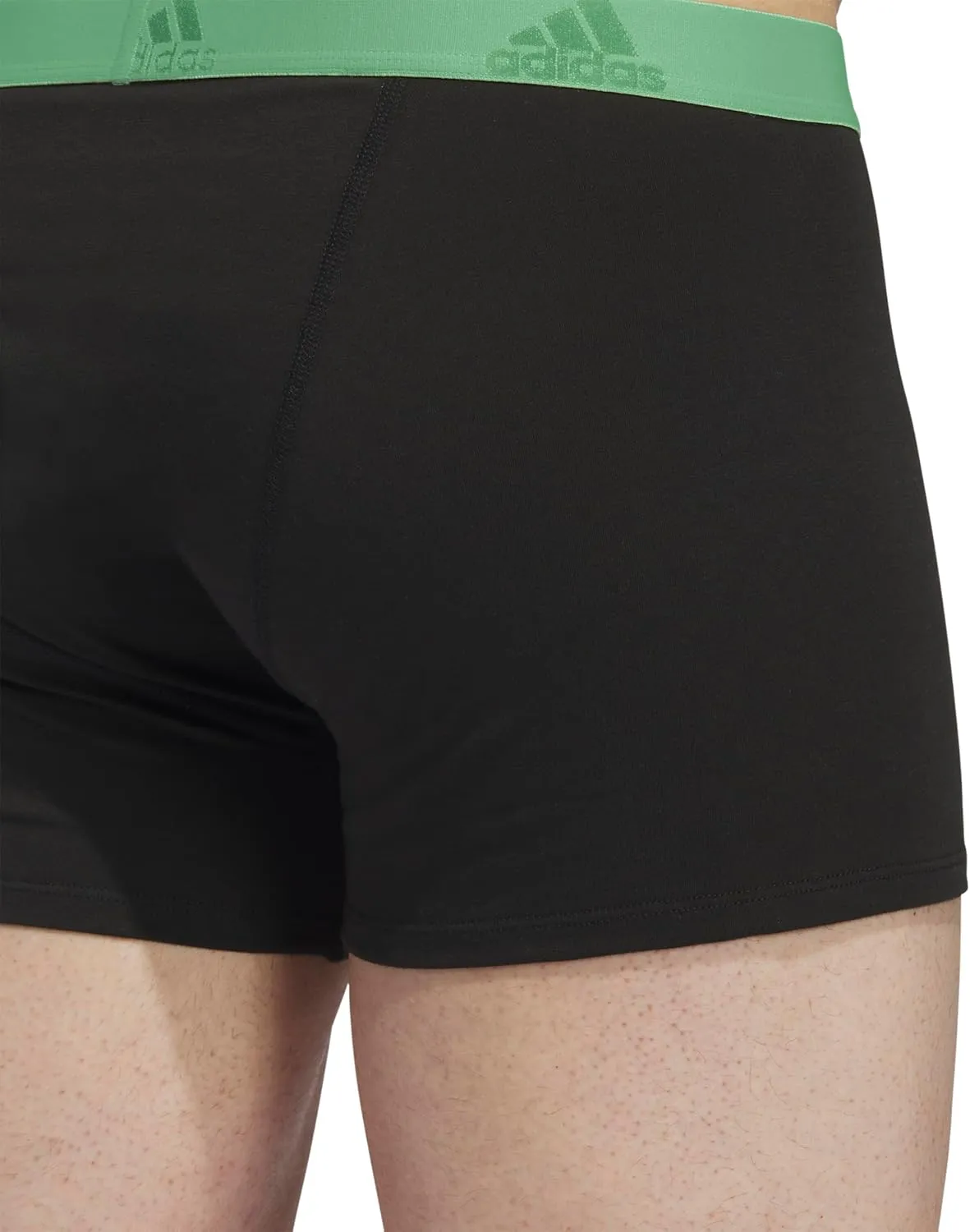 adidas Men's Performance Stretch Cotton Trunk Underwear (3-Pack) Designed for Active Comfort and All Day Wear