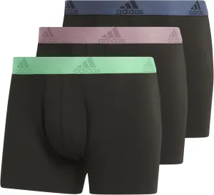 adidas Men's Performance Stretch Cotton Trunk Underwear (3-Pack) Designed for Active Comfort and All Day Wear
