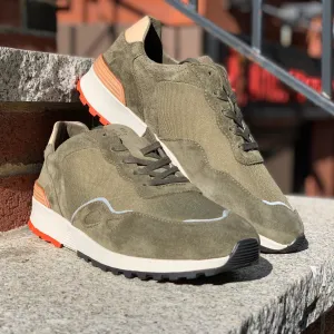 Clae Hayden Hiking Green Suede
