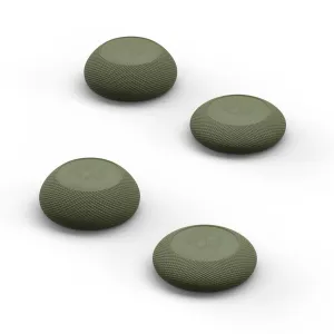 Skull & Co. Convex Thumb Grips Set: Skin, CQC Joystick Cap Analog Stick Cover for Xbox [XSX/XB1] Controller- OD Green, 2 Pairs (4pcs)